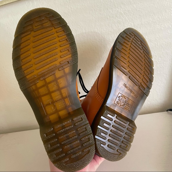 Dr Martens | Pumpkin Orange 1460 Smooth Boots - Picture 6 of 7